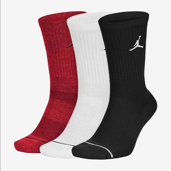 Jordan Everyday Max, 3 Pack Crew Socks, Large - Picture 5 of 13
